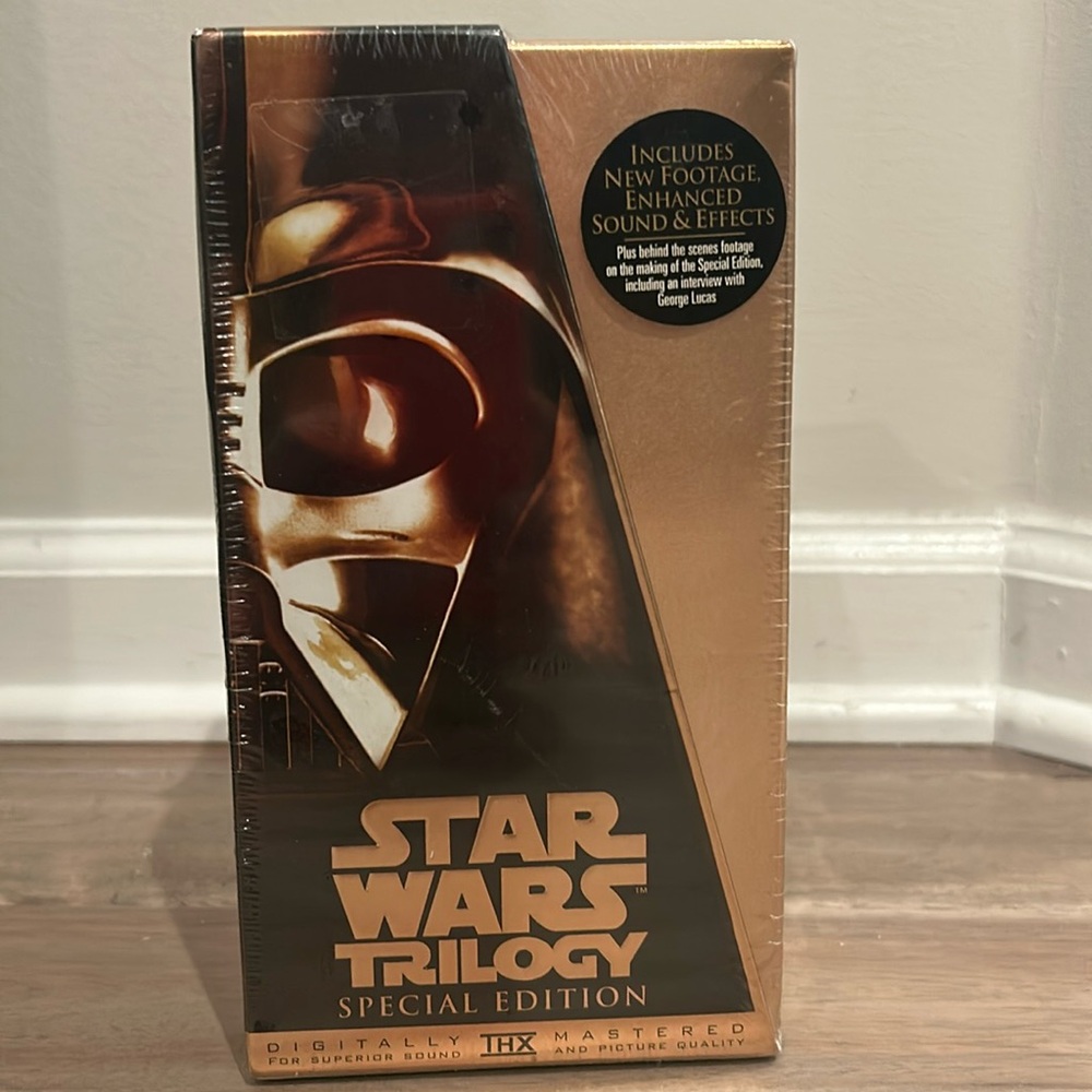Star Wars Trilogy 1997 Special Edition VHS Collection